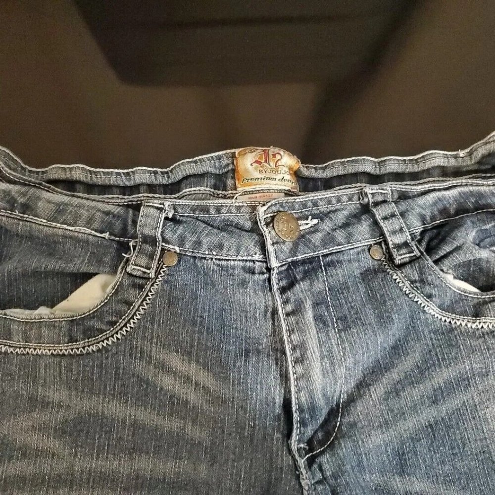 Joujou Womens Shorts Blue Jeans 10 Denim